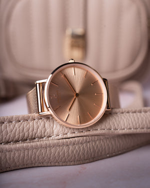 Gossamer - Rose Gold Sunray / Rose Gold / Rose Gold Mesh