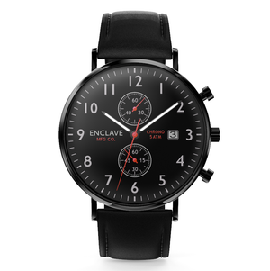 Pilot 41: Black / Black Suede