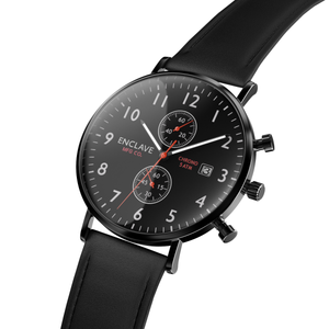 Pilot 41: Black / Black Suede