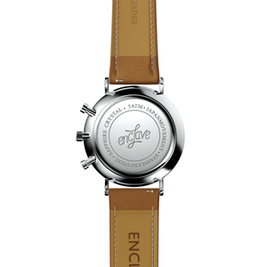 Pilot 41 - Ivory / Brown Suede