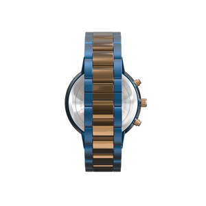 Moira - Blue Sunray / Blue / Blue-Rose Gold Link
