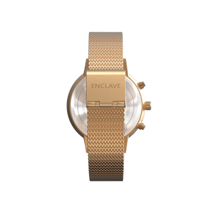 Moira - White / Rose Gold / Rose Gold Mesh