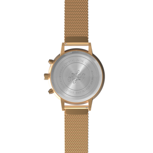 Moira - White / Rose Gold / Rose Gold Mesh