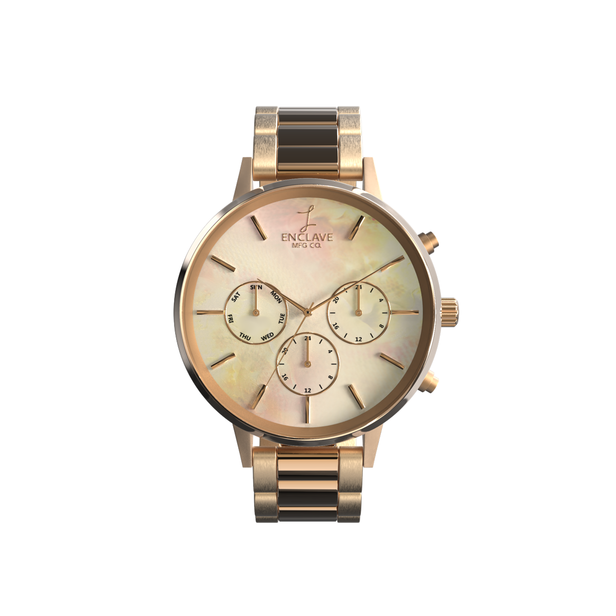 Rose gold 2025 seashell watch