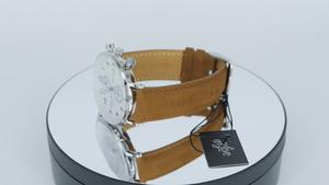 Pilot 41 - Ivory / Brown Suede