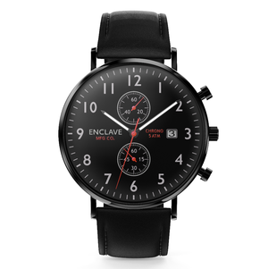 Pilot 41: Black / Black Suede