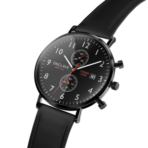Pilot 41: Black / Black Suede