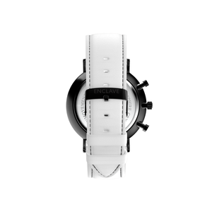 Pilot 41: Black/White Leather