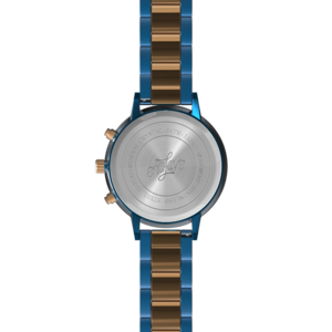 Moira - Blue Sunray / Blue / Blue-Rose Gold Link
