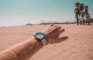 The Chrono - Silver / Mesh