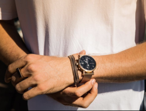 The Chrono - Rose Gold / Mesh