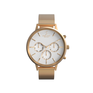 Moira - White / Rose Gold / Rose Gold Mesh