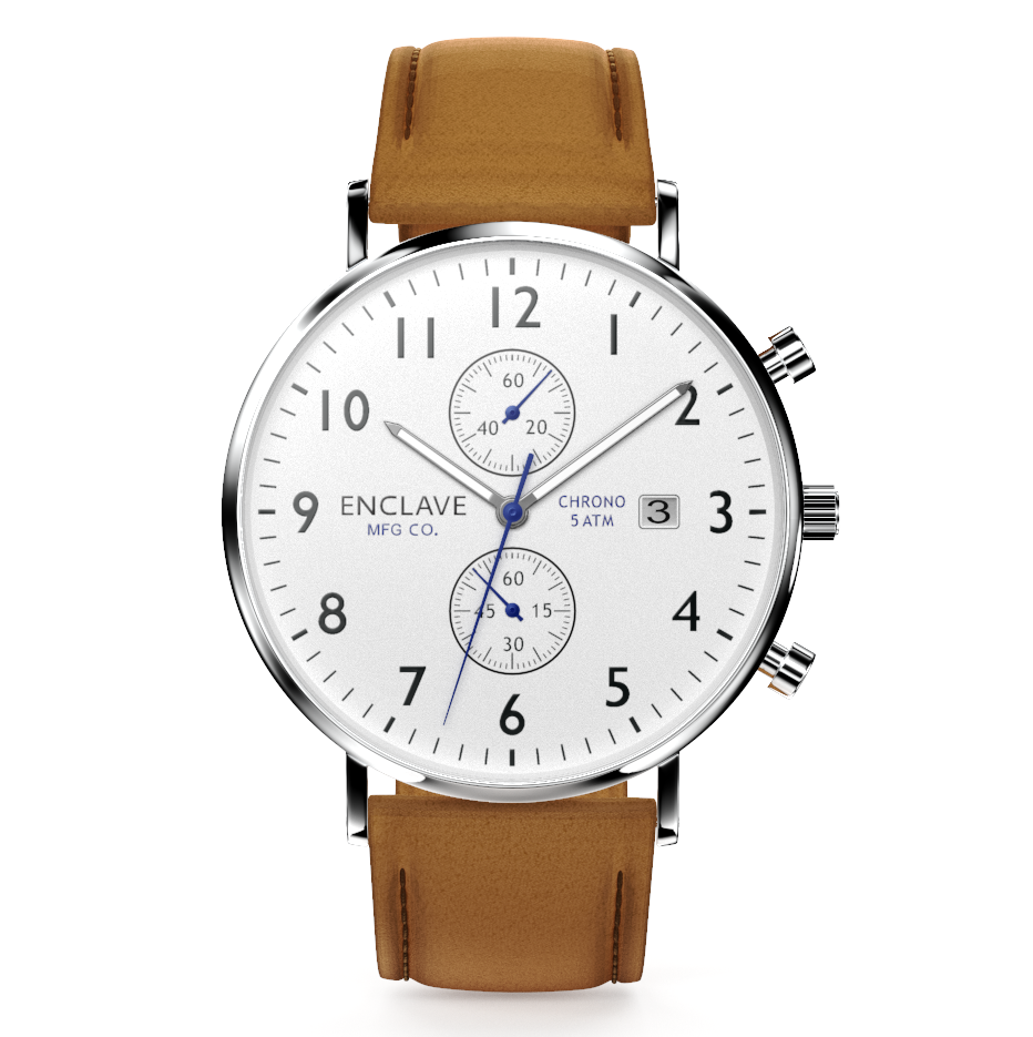 Pilot 41 - Ivory / Brown Suede