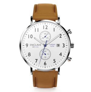 Pilot 41 - Ivory / Brown Suede