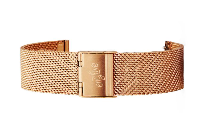 Rose Gold Mesh Strap