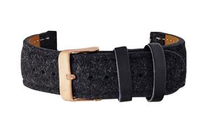 Black Tweed Strap
