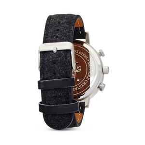 The Chrono - Silver / Black Tweed