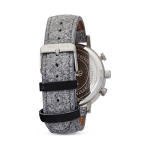 The Chrono - Silver / Grey Tweed